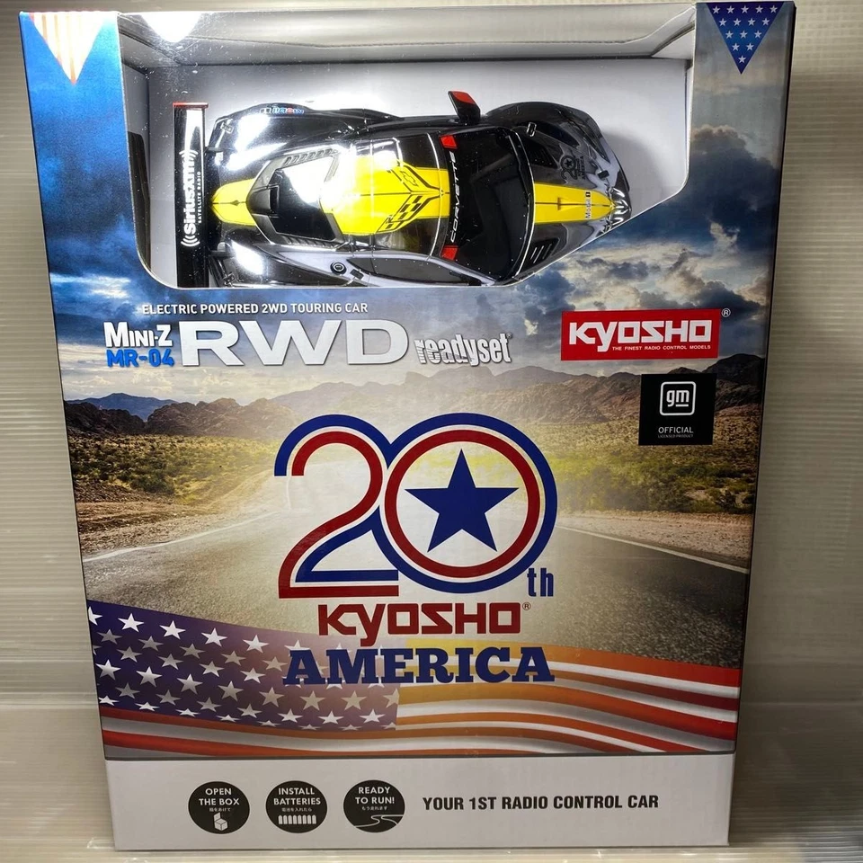 Kyosho Mini-Z RWD Readyset Corvette C8.R Chrome 32356CRY 20th Anniversary RTR JP