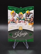 2015 Crown Royale King's Court Green #KC1 Aaron Rodgers/Eddie Lacy/Jordy Nelson!
