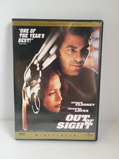 Out of Sight (DVD 1998) Collector's Edition Widescreen George Clooney 