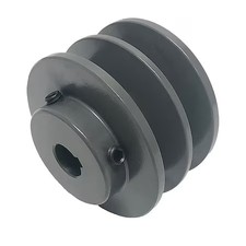 7/8 In Fixed Bore 1 Groove V-Belt Pulley 2.85 In Od, Ak28x7/8