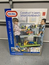 Little Tikes Construct'n Learn Smart Workbench Play Set NEW