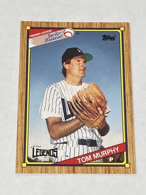1989 Topps Senior League Baseball #28 - Tom Murphy - St. Lucie Legends