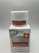 Brightening Vitamin C + Caffeine Eye Cream , 1 fl oz (30 ml) for Dark Circles