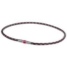 Phiten Rakuwa Neck X50 High-End Iii Titanium Necklace, Unisex, Adult, Red, 50Cm 