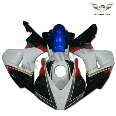 CV Injection White Black Mold ABS Fairing Fit for Honda 2006-2007 CBR1000RR a030