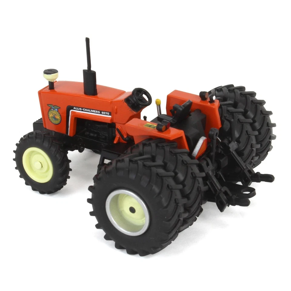 SpecCast 1/64 Allis Chalmers 6070 FWA Tractor Rear Duals 2024 Iowa FFA Cust-2119 - Image 4 of 4