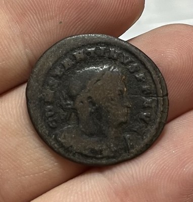 RARE 310-313 Nummus Constantine and Sol Invictus Roman Empire Ancient Old Coin