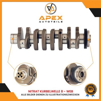 KURBELWELLE FÜR MERCEDES BENZ CDI 8 WANGEN A6510301201 OM651 A6510302401 65100