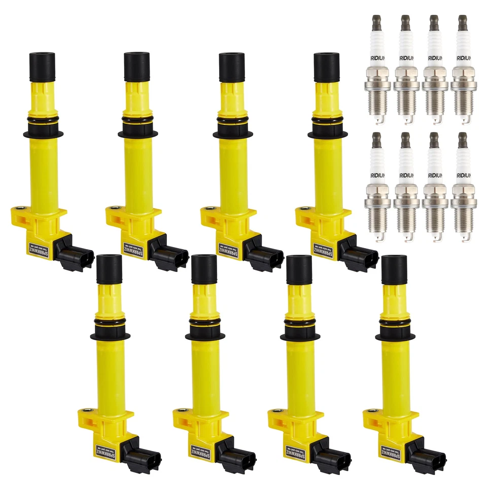 Set of 8 Ignition Coil Pack and Spark Plug For Dodge Ram 1500 4.7L V8 2002-2007 - Image 4 of 4