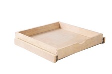Single Pull Out Cabinet Organizer 25   W x 21  D, Soft Close Slide Out Drawer