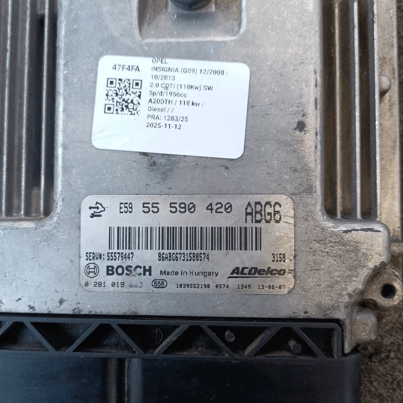 Centralina iniezione CHEVROLET (DAEWOO) AVEO (T300) 1.3 diesel - Immagine 4 di 4