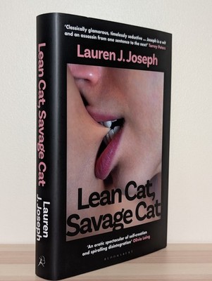 SIGNED Lean Cat Savage Cat Lauren J Joseph 1st Ed HC Collectible Book New