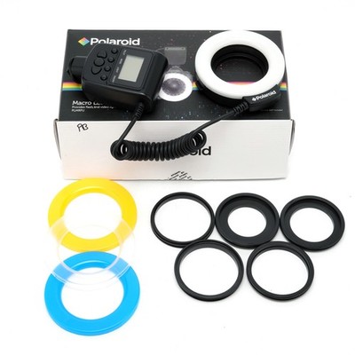 Polaroid Macro LED Ring Flash PLMRFU