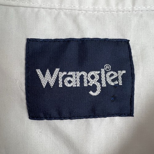 Wrangler Mens XXL White Pearl Snap Short Sleeve Western Button Up Shirt - Picture 4 of 6
