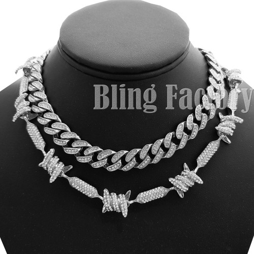 Barbed Wire Choker Chain Necklace | eBay