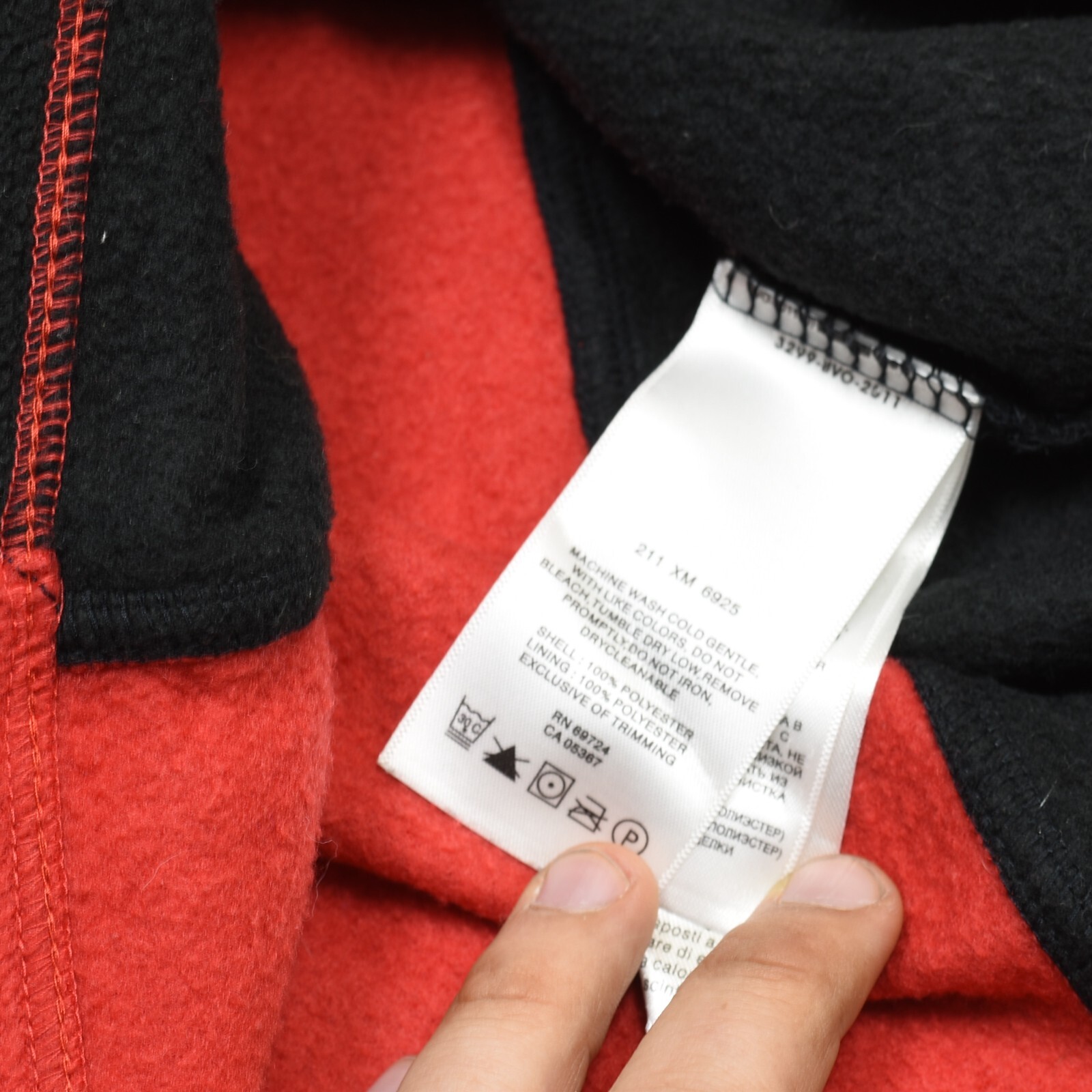 Columbia Men Basic Jacket Full Zip Polyester Mult… - image 8