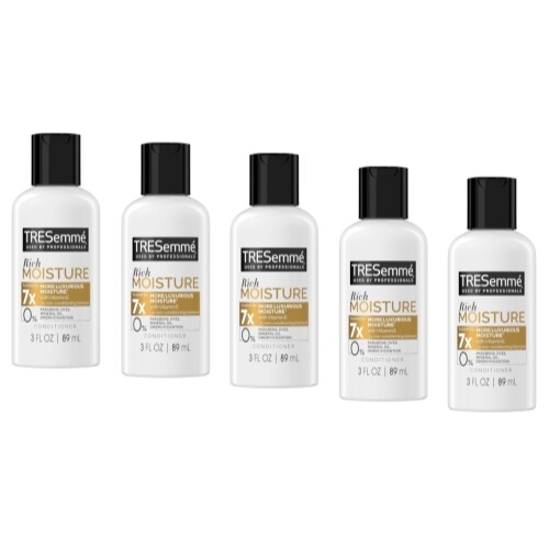 5 Pack Tresemme Moisture Rich Conditioner Vitamin E 3Oz Each - Picture 1 of 6