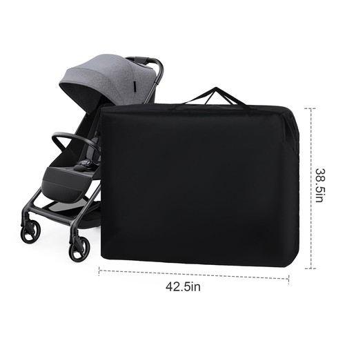 Large Stroller Travel Bag for Airplane Fits Jogging & Double Strollers - Picture 6 of 8
