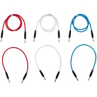 Talent M35pkm 3.5mm Mono Modular Synth Cables 6-pack Braided Mixed Colors on sale Talent M35pkm 3.5mm Mono Modular Synth Cables 6-pack Braided Mixed Colors on sale