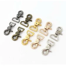Metal Swivel Snap Hook - Trigger Snap Pack Of 10