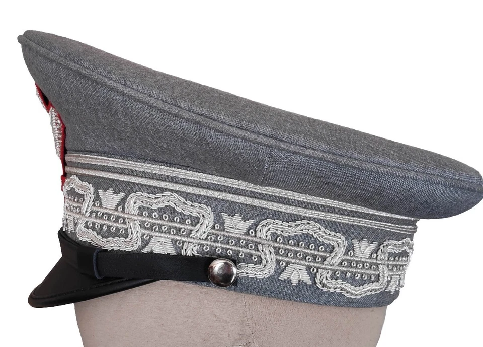 Casquette de général italien Regio Esercito WW2 REPRODUCTION - Photo 4/4