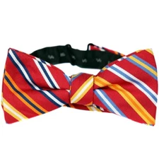 Men's Silk Pre -Tied Designer Bow Tie for Formals Weddings & Casual Dress