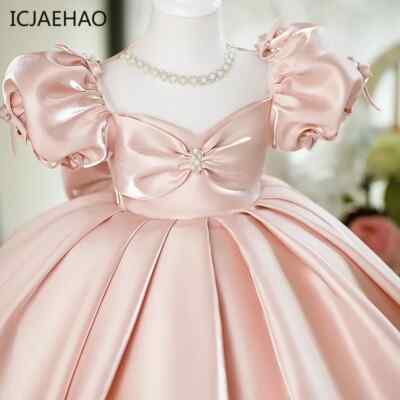 Children Elegant Princess Dress Baby Girl Cute Birthday Party Clothes Girls  Gown | eBay