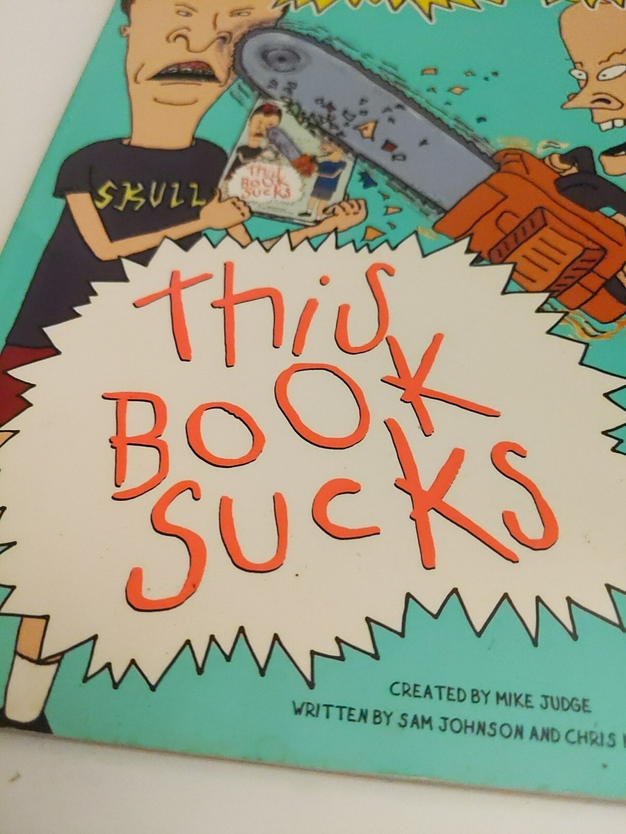 Beavis And Butt-Head This Book Sucks | eBay