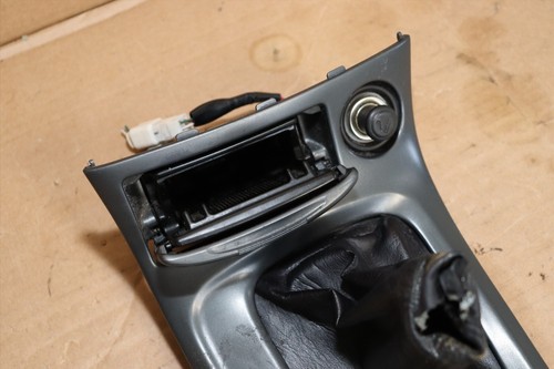 2000-2005 toyota Celica GTs 6 Speed Shifter Console Trim Boot Ashtray Lighter - Picture 3 of 10
