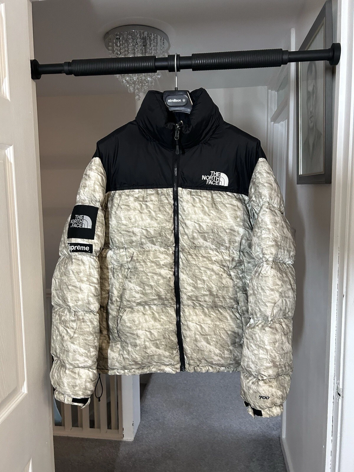 Giacca imbottita The North Face X Supreme Nuptse