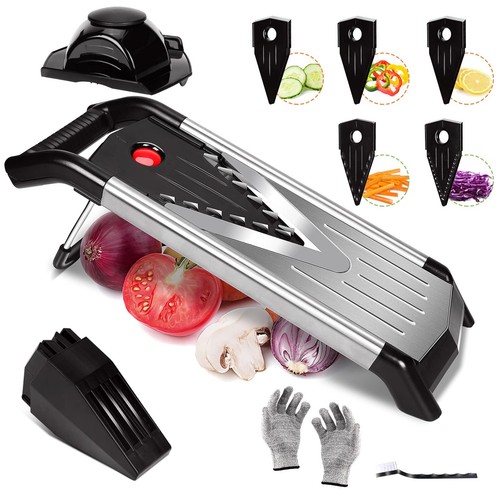 Multifunctional Mandolin Cucumber Slicer Food Fruit Chopper Gretar Tool - Picture 10 of 13