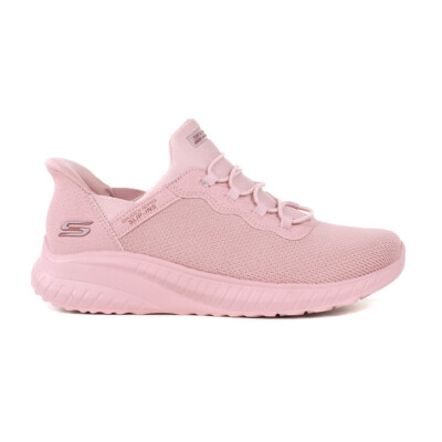 Skechers Women's BOBS Sport Squad Chaos Rose Slip-On Sneakers 117500W.ROS