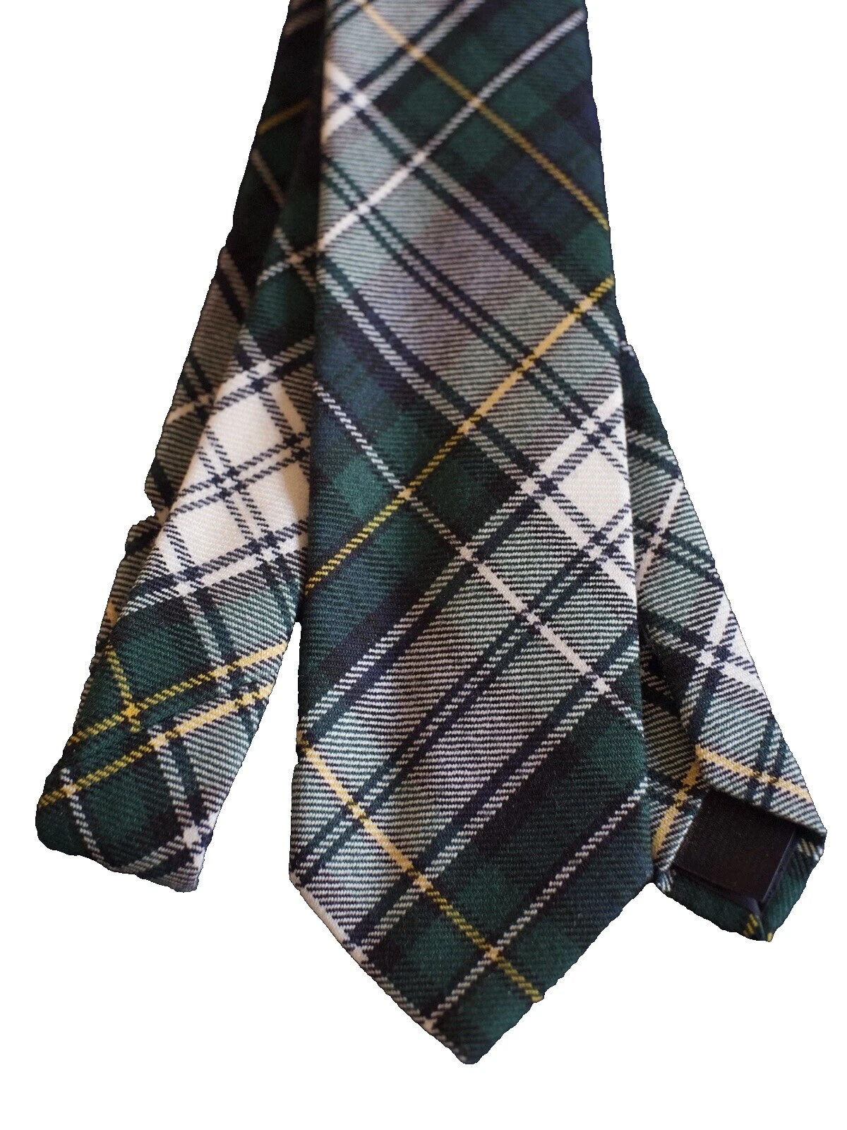 Brooks Brothers cuadriculados 100% Corbatas de Lana para Hombres