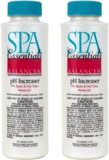 Spa Essentials Balancer pH Increaser for Spas & Hot Tubs - 18 oz (2 Pack)