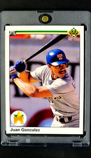 1990 UD Upper Deck #72 Juan Gonzalez RC Star Rookie Card *Great Condition*. rookie card picture