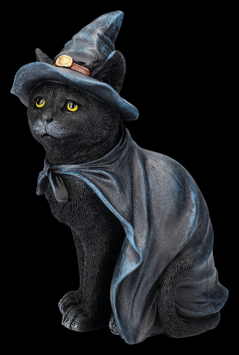 Figura de Gato Mago - Bewitching - Hexe Resaca Gatito Halloween