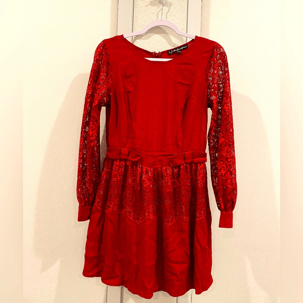 chinese dress ladies For Love & Lemons Rosemary Mini Dress Purple – blueandcream main image 0