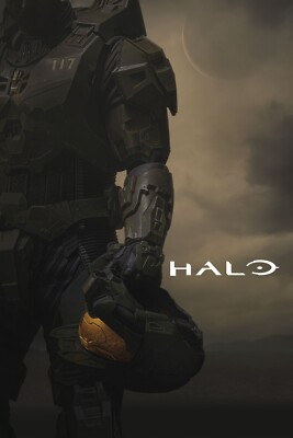 Halo 2022 TV Shows Poster Kunstdruck A5 A4 A3 A2 A1 MAXI - 719