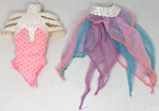 Vintage 1989 Mattel Barbie 7365 Ice Capades 50th Anniversary Skating Doll Outfit