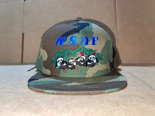 Supreme Pandas 5 panneaux casquette Woodland taille unique S/S 17