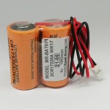  MR-BAT6V1 2CR17335A WK17 6V Battery for Mitsubishi M80 drive J4 servo system