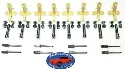 58-63 GM Headlamp Headlight Head Light Lamp Adjuster Adjusting Bucket Bracket RW
