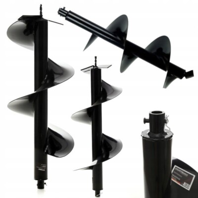 Ø 300mm 800 mm K&D Erdlochbohrer Erdbohrer Erdaufbereiter Bohrer Pfahlbohrer