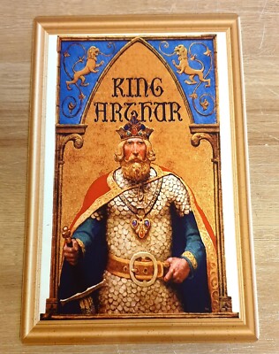 KÖNIG ARTHUR DIE LEGENDE VERTEIDIGER SACHSEN GROSSBRITANNIEN 8 X 12 ZOLL METALLSCHILD