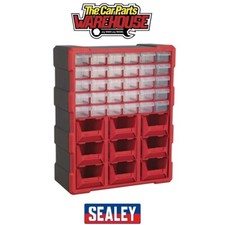 Sealey APDC39R Cabinet Box 39 Drawer - Red/Black