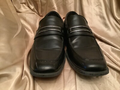 Perry Perry Ellis Portfolio Men's Size 10 Russell Black Loafer Dress