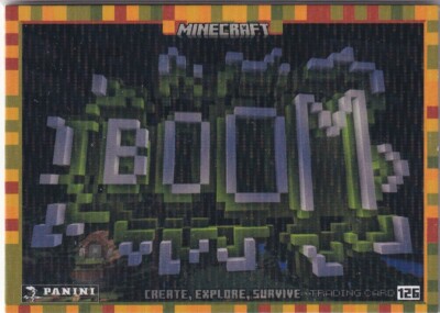 Panini Minecraft 3 Create, Explore, Survive Card Nr. 126