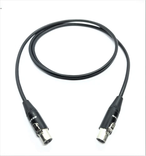 Mini XLR-TQG 3 pin Female/Female Cable Vers. lengths