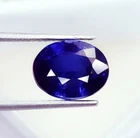 Loose Gemstone 4.47 Ct Natural Tanzanite Untreated Certified Oval Shape AAA+ Gem