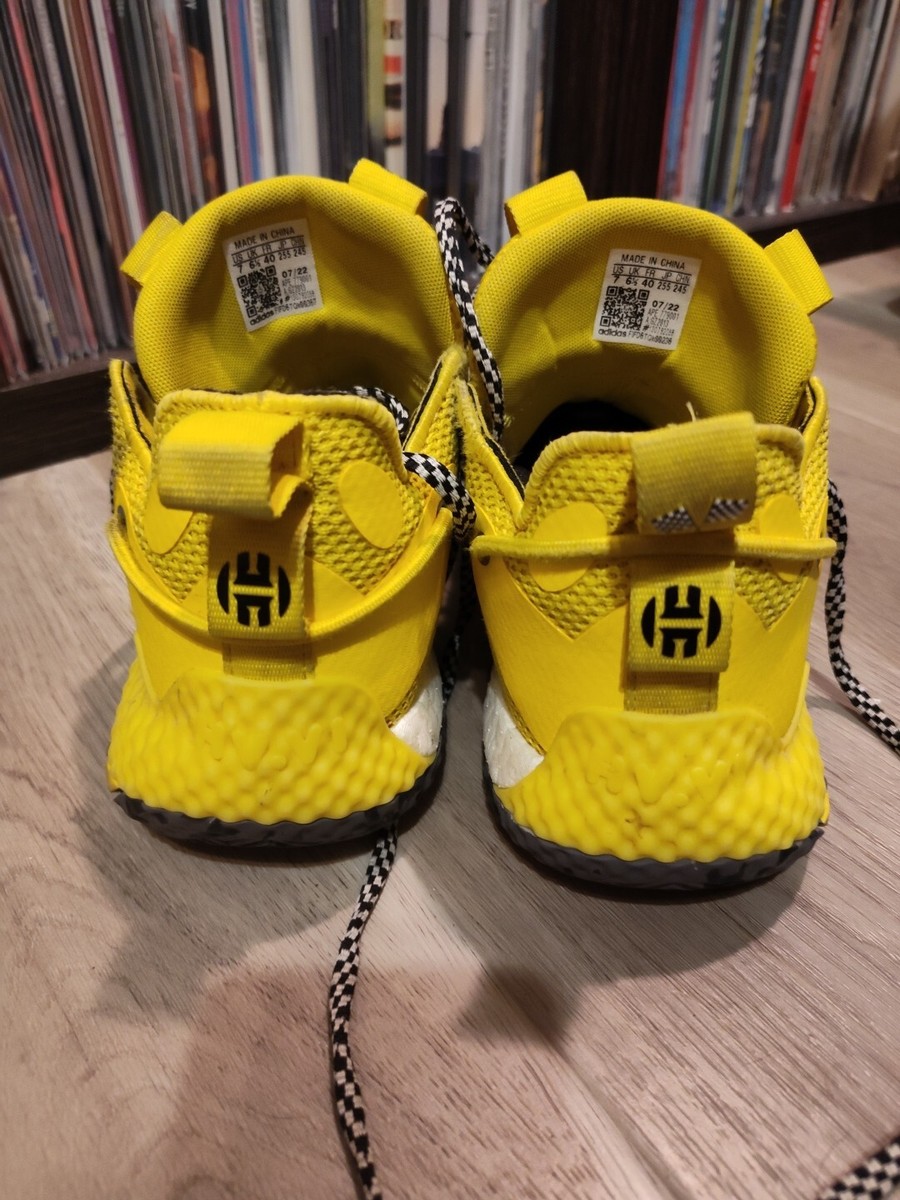 シューズ(男性用)  James Harden vol.6 Taxi ADIDAS * JAMES HARDEN Vol.6 J Taxi Cab Yellow Basketball Sneakers